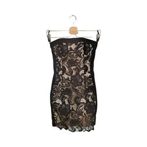 Jessica McClintock lace body con dress - size 4